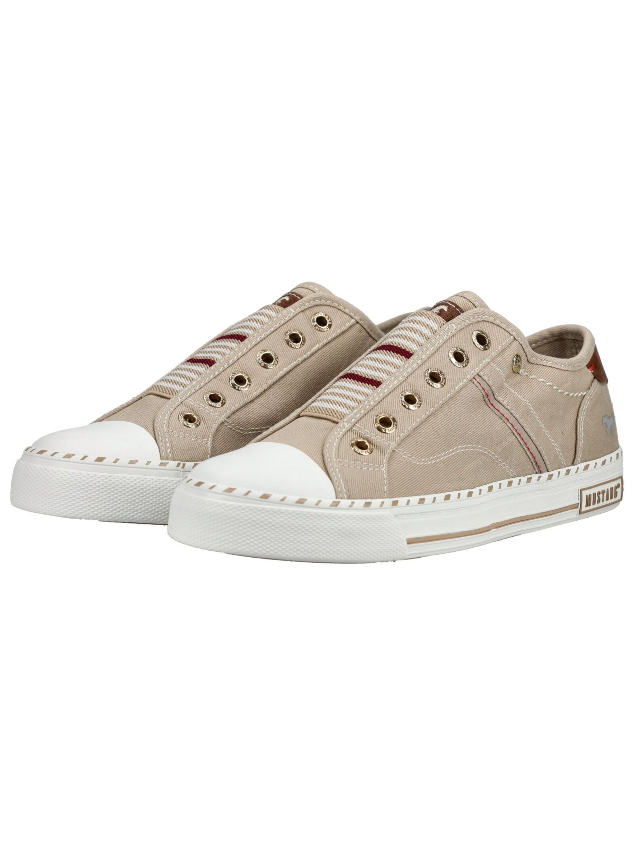 MUSTANG Platform trainers in Beige
