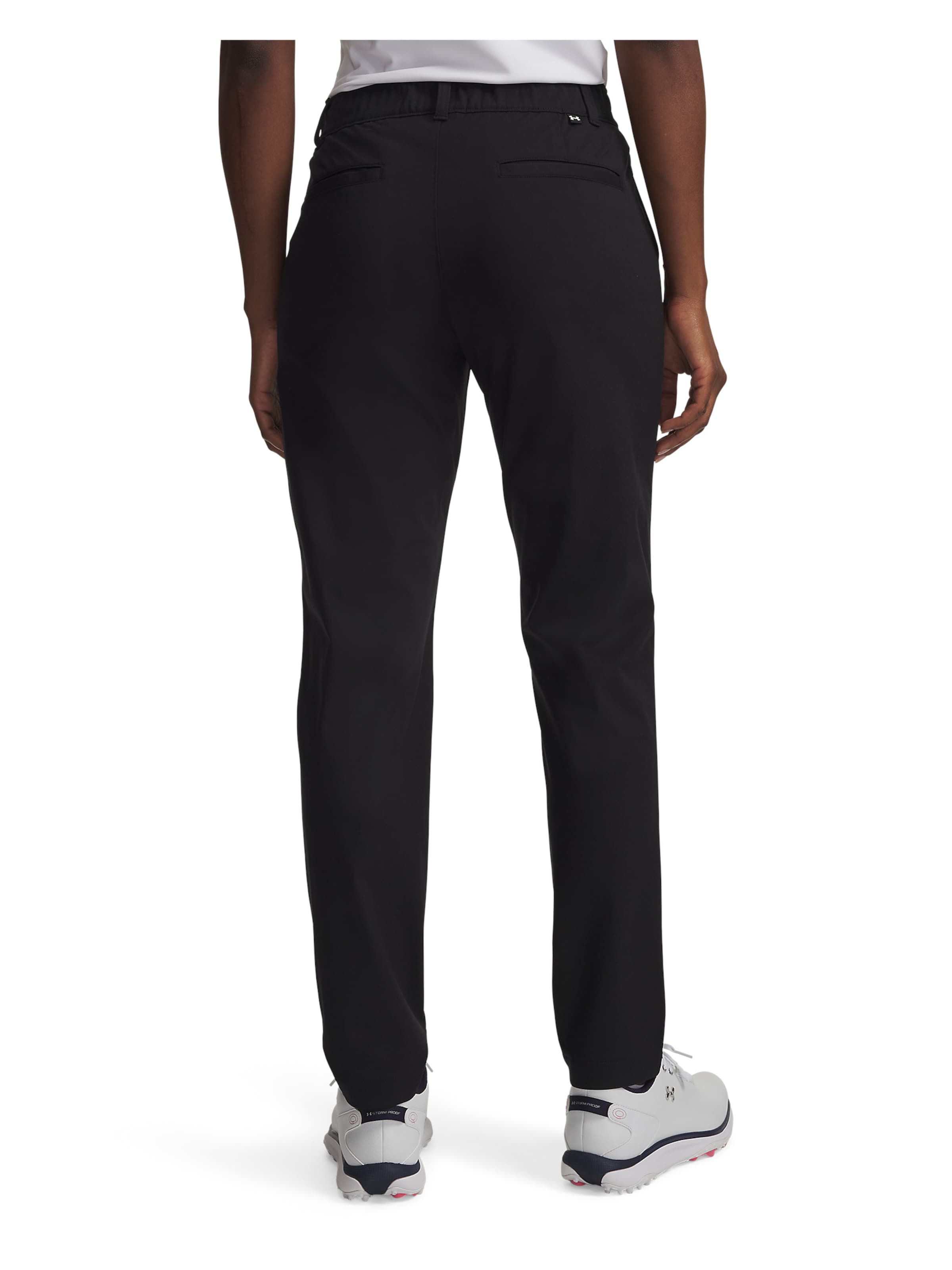 UNDER ARMOUR Slimfit Sportbroek 'Drive' in Zwart
