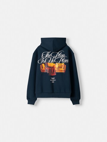 Bershka Sweatshirt in Blauw