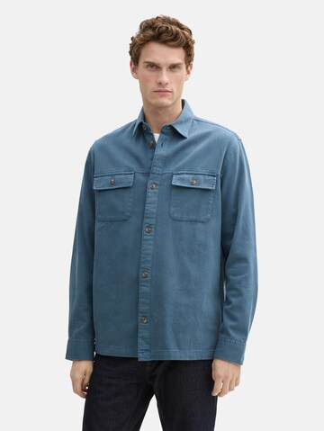 TOM TAILOR Tussenjas in Blauw: voorkant