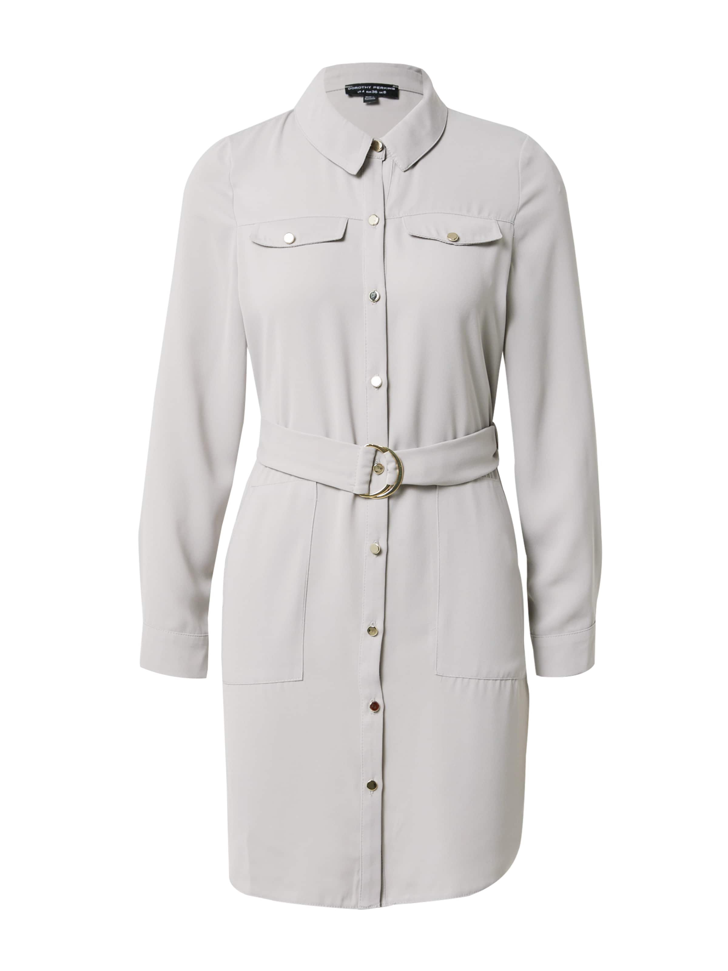Dorothy Perkins Shirt dress in Grey: front
