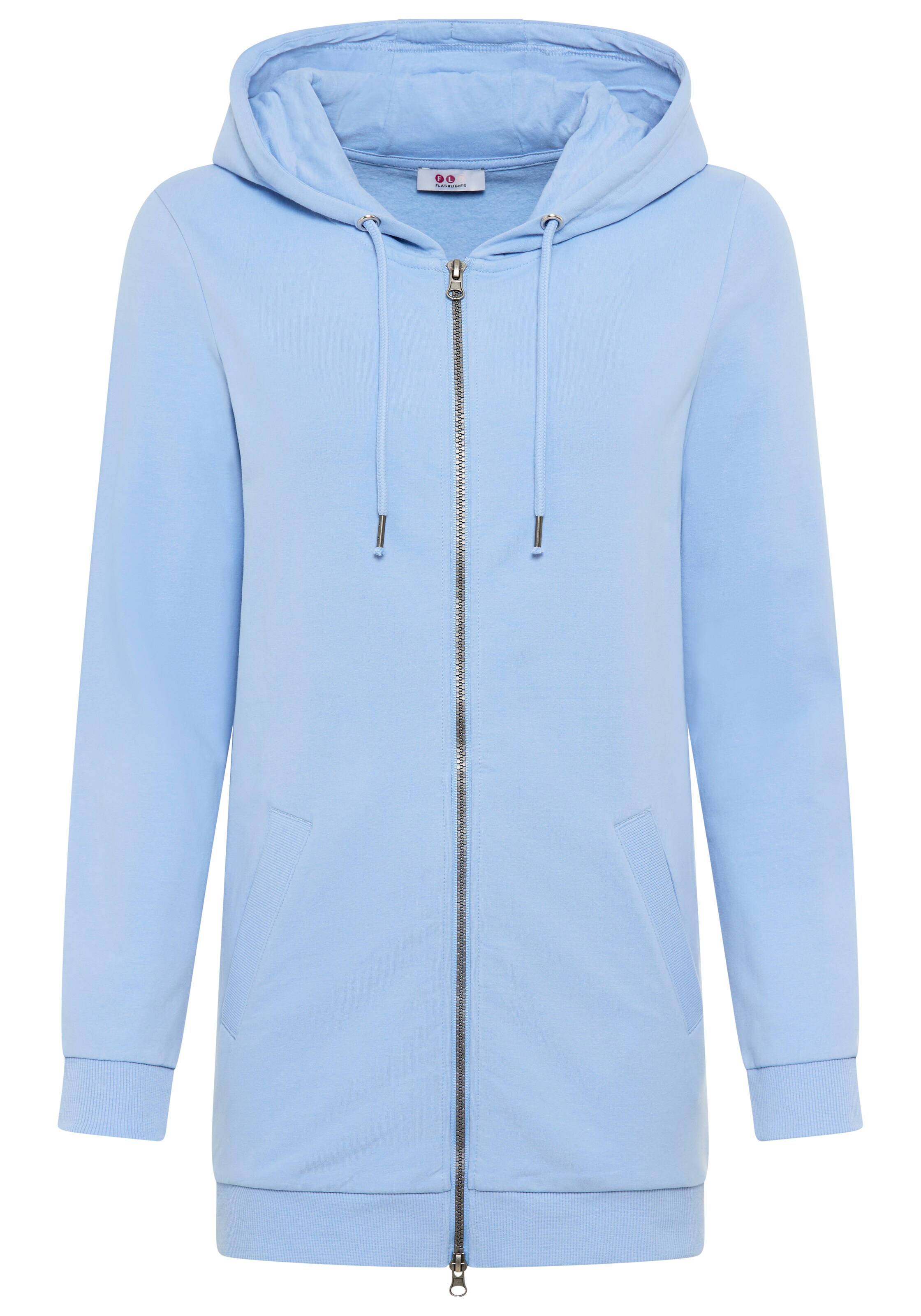 FLASHLIGHTS Sweatjacke 'Flashlights' in Blau: Vorderseite