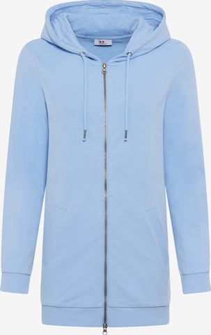 FLASHLIGHTS Sweatjacke 'Flashlights' in Blau: Vorderseite