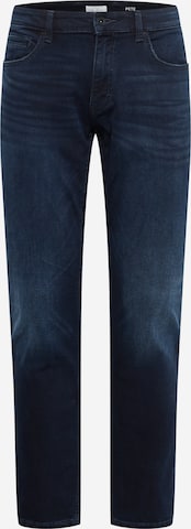 QS Regular Jeans i blå: framsida