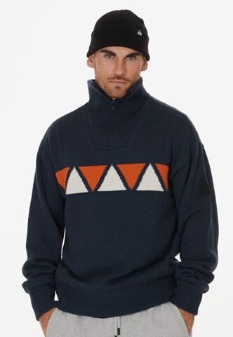 SOS Sweater 'Aboda' in Blue: front
