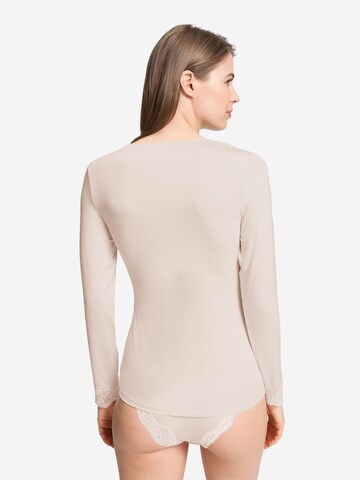 T-shirt ' Dana ' Hanro en rose
