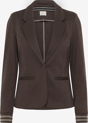 Blazer 'Kinnie' Kaffe en marron : devant