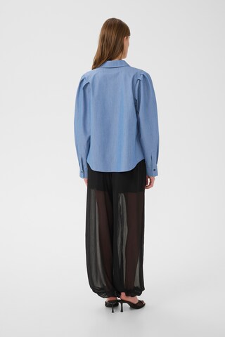 KAREN BY SIMONSEN Blouse 'KBRo Solid' in Blue