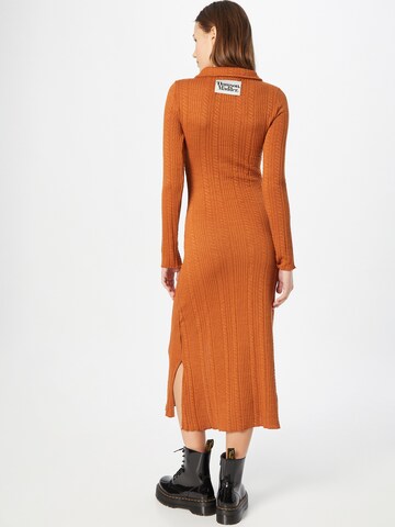 Damson Madder Knitted dress 'EDIE' in Orange