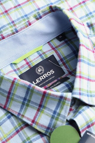 LERROS Button Up Shirt in M in Blue