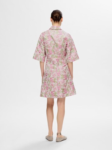 SELECTED Blusekjole 'ARISA-ELEA' i hvid