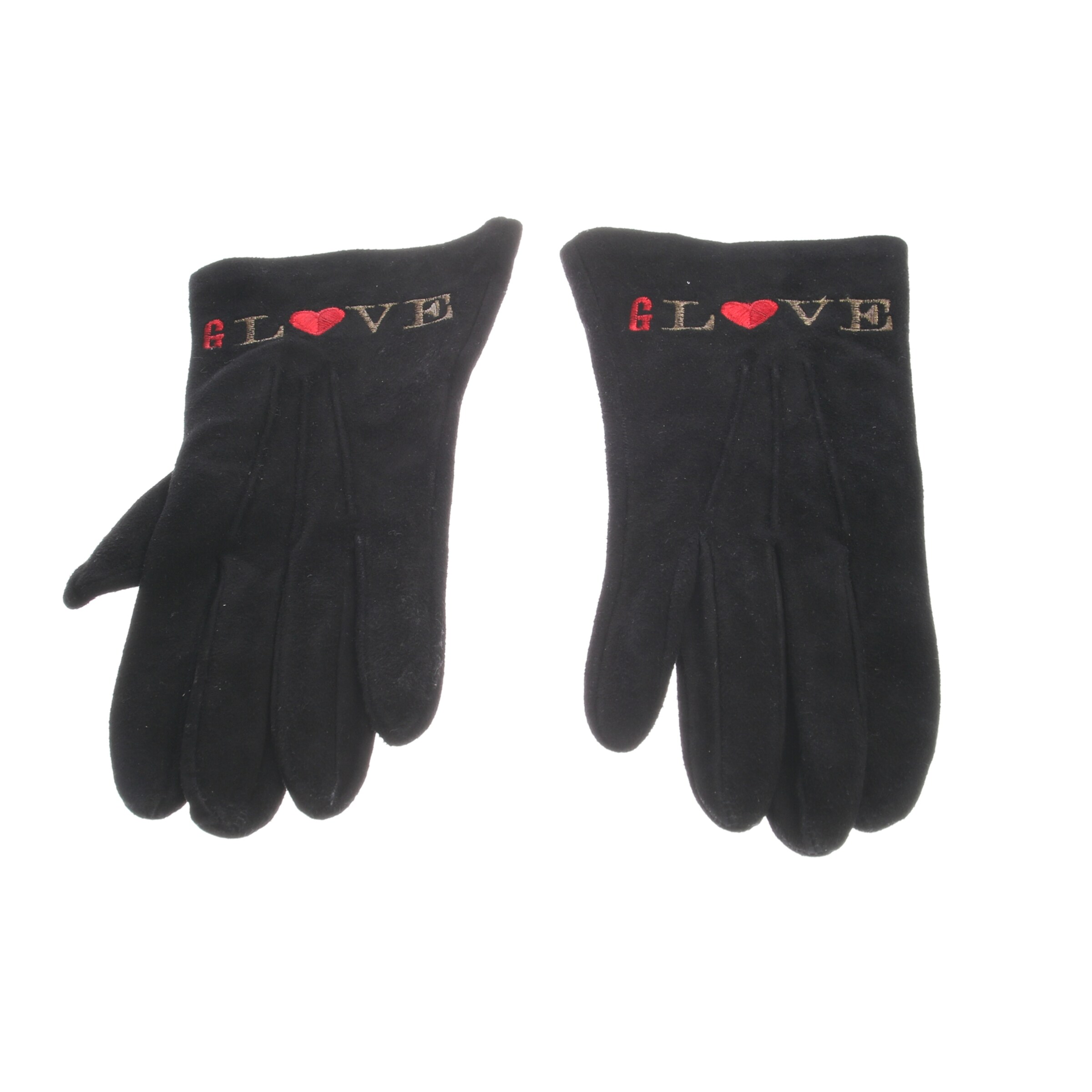 MOSCHINO Handschuhe M in Rot: Vorderseite