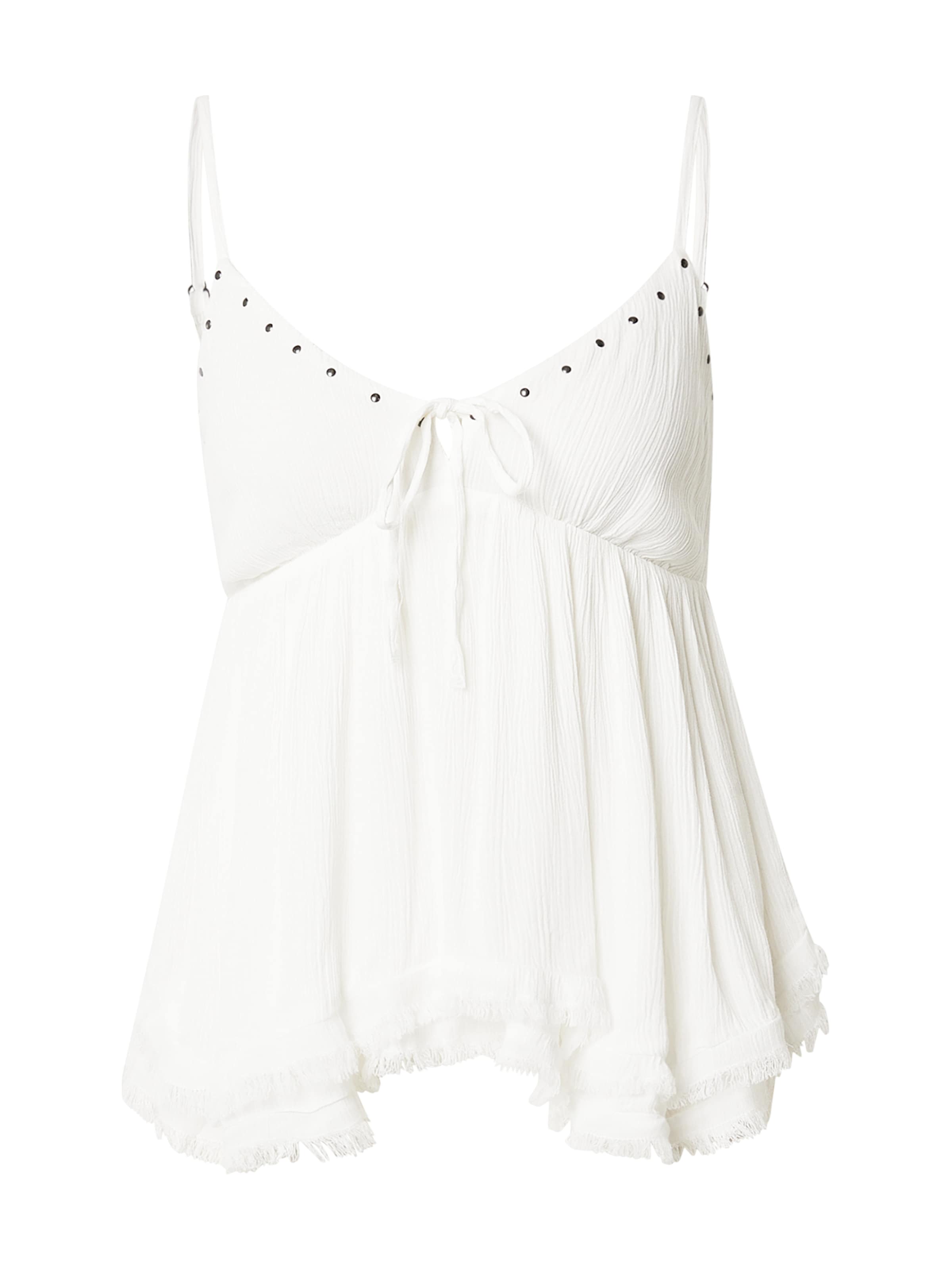 Haut HOLLISTER en blanc : devant