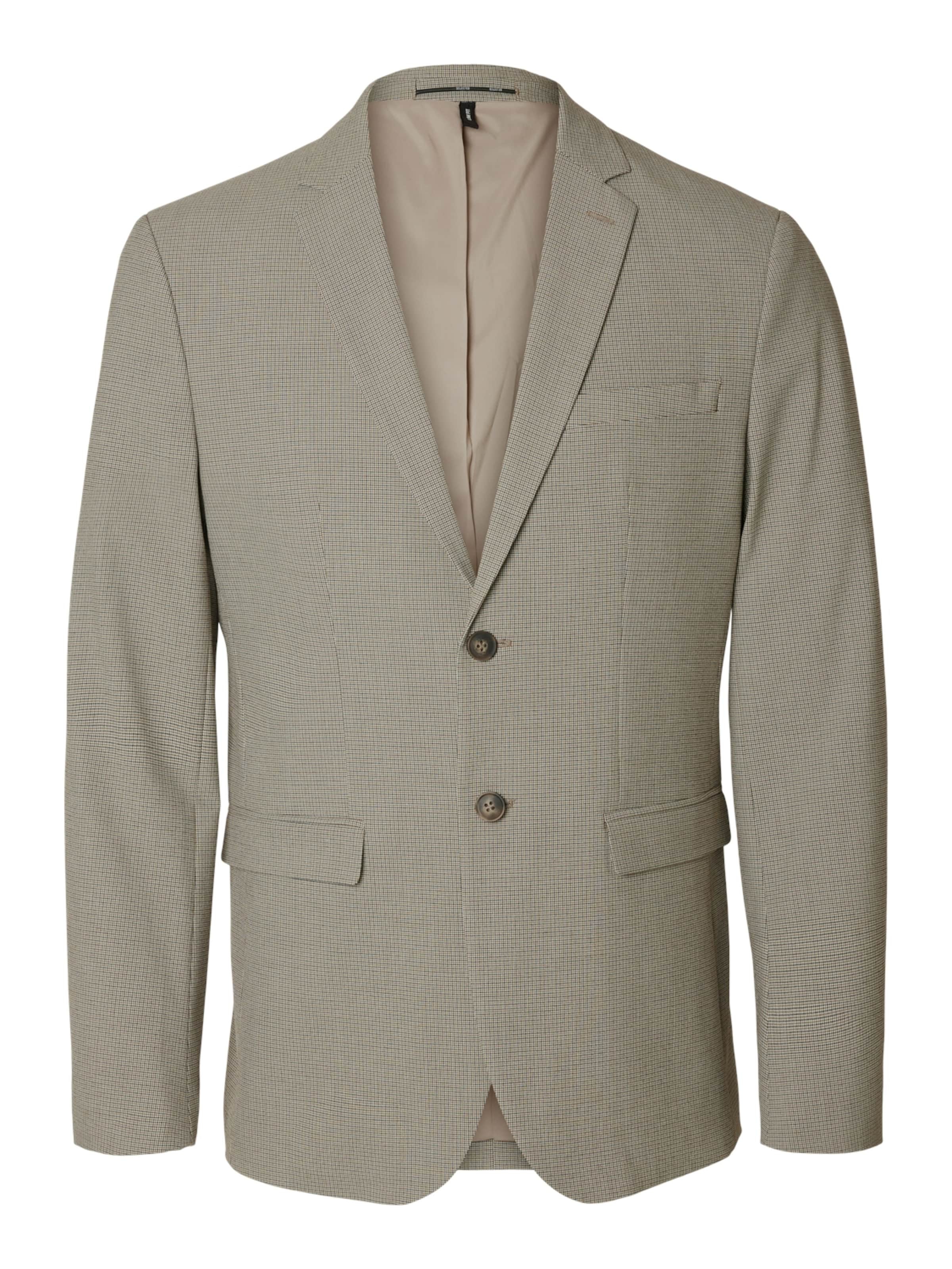 Slim fit Giacca da completo 'Liam' di SELECTED in marrone: frontale