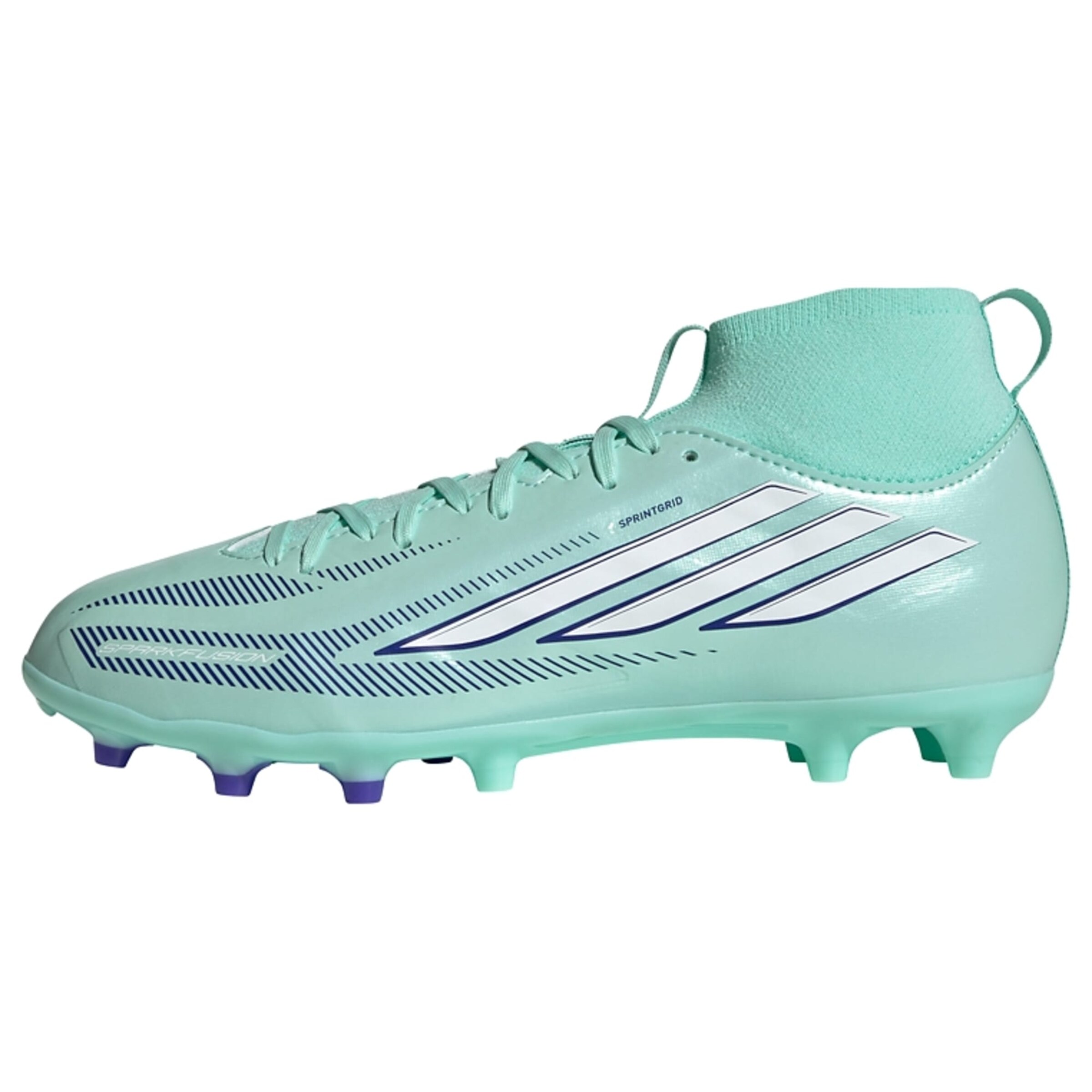 ADIDAS PERFORMANCE Sportovní boty 'F50 Sparkfusion League' – zelená: přední strana