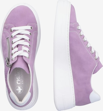 Rieker Sneakers laag in Lila