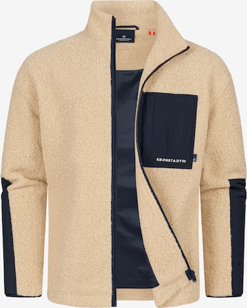 Kronstadt Tussenjas 'KSSteele' in Beige: voorkant