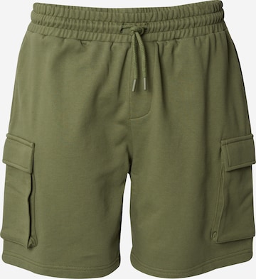 DAN FOX APPAREL Cargo Pants 'Jaron' in Green: front