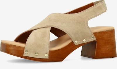 SACHA Sandale in beige, Produktansicht