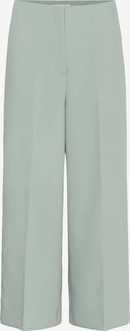 SOAKED IN LUXURY - Calças com vincos 'Corinne' em azul: frente