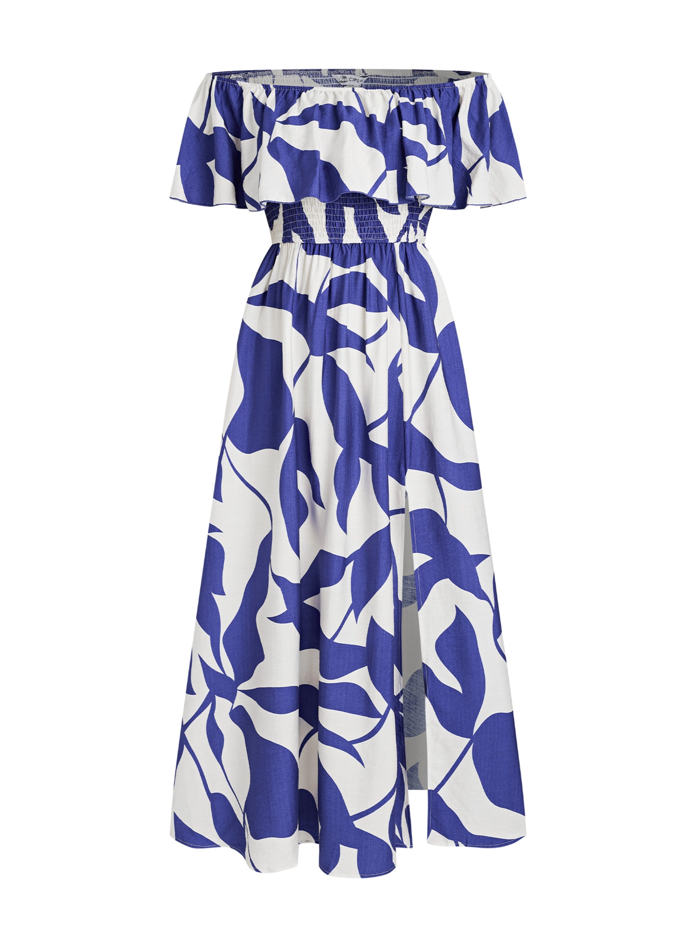 Cupshe Strandkleid 'Off-shoulder neckline'‌‌‌‌‌‌‌‌ in 44 in blau, Produktansicht