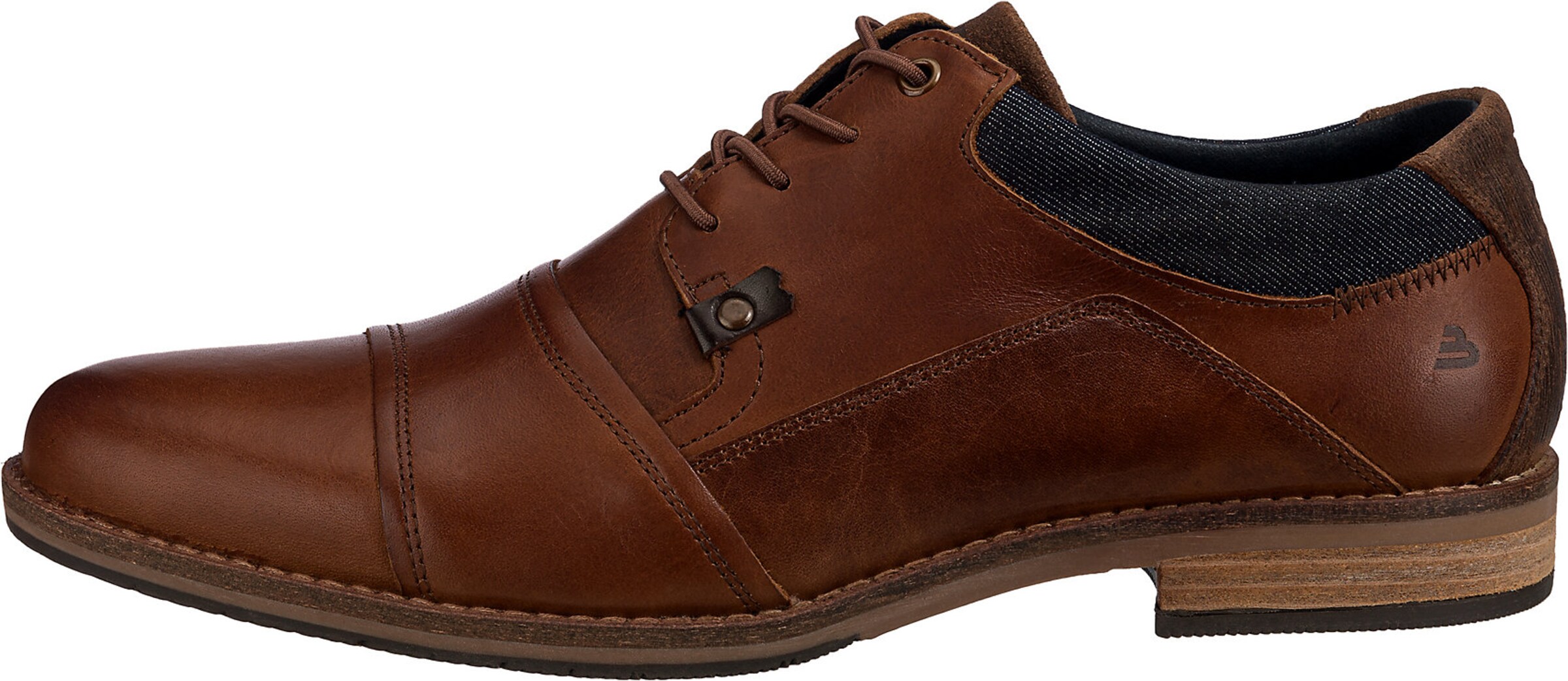 Männer Halbschuhe BULLBOXER Schnürschuh in Braun - PZ29416 Männer Halbschuhe BULLBOXER Schnürschuh in Braun - PZ29416
