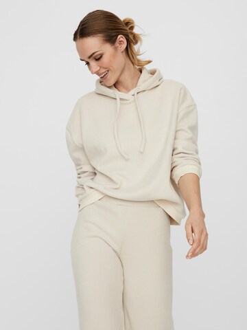 VERO MODA Sweatshirt 'Kammie' in Beige: predná strana