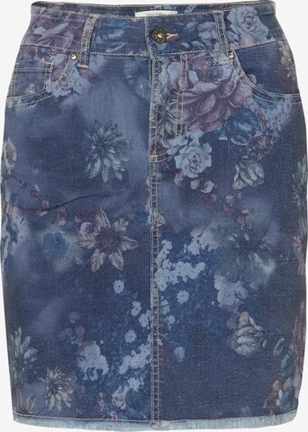 KOROSHI Spódnica w kolorze niebieski: przód