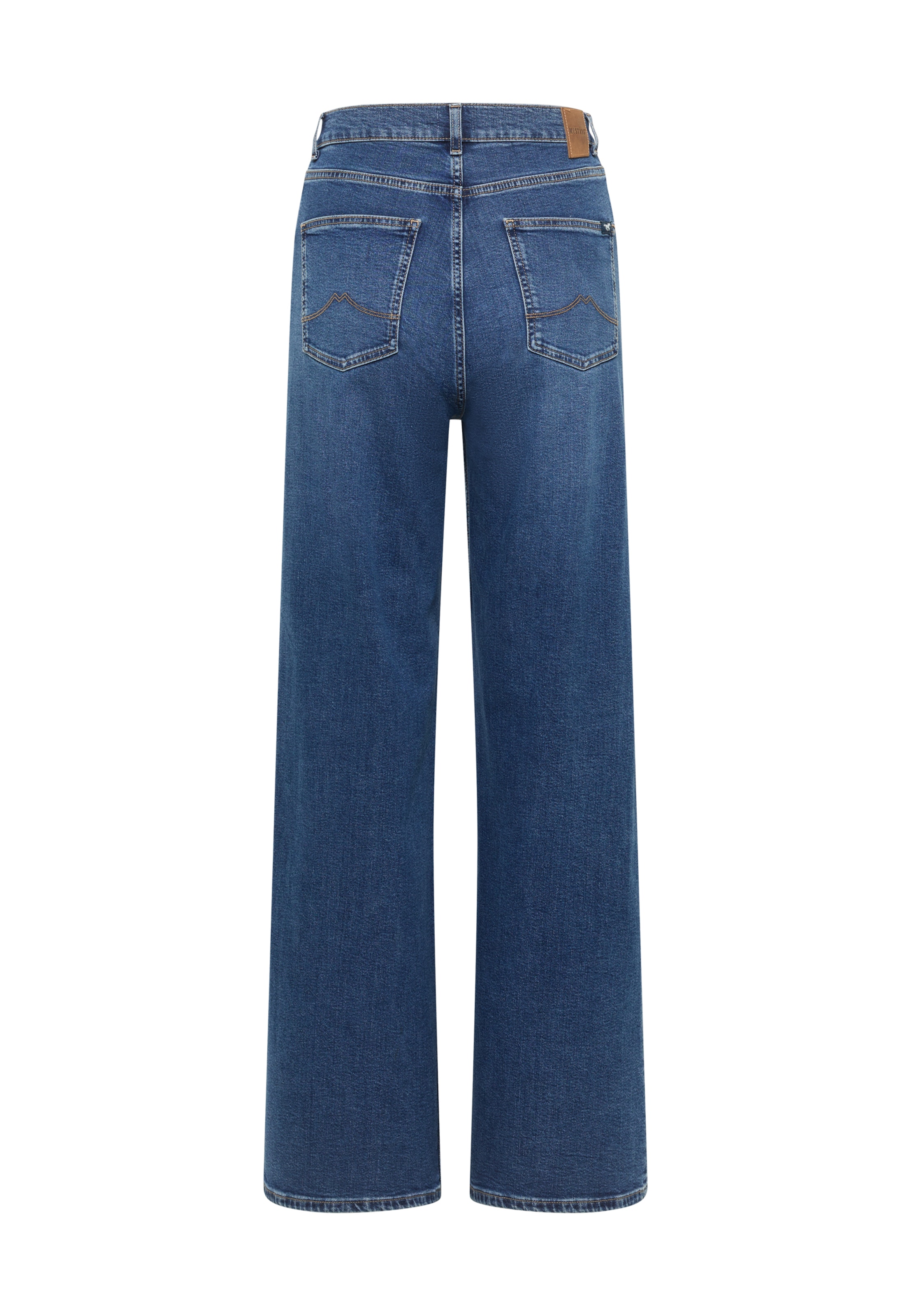 MUSTANG Wide Leg Jeans 'Luise' in Blau