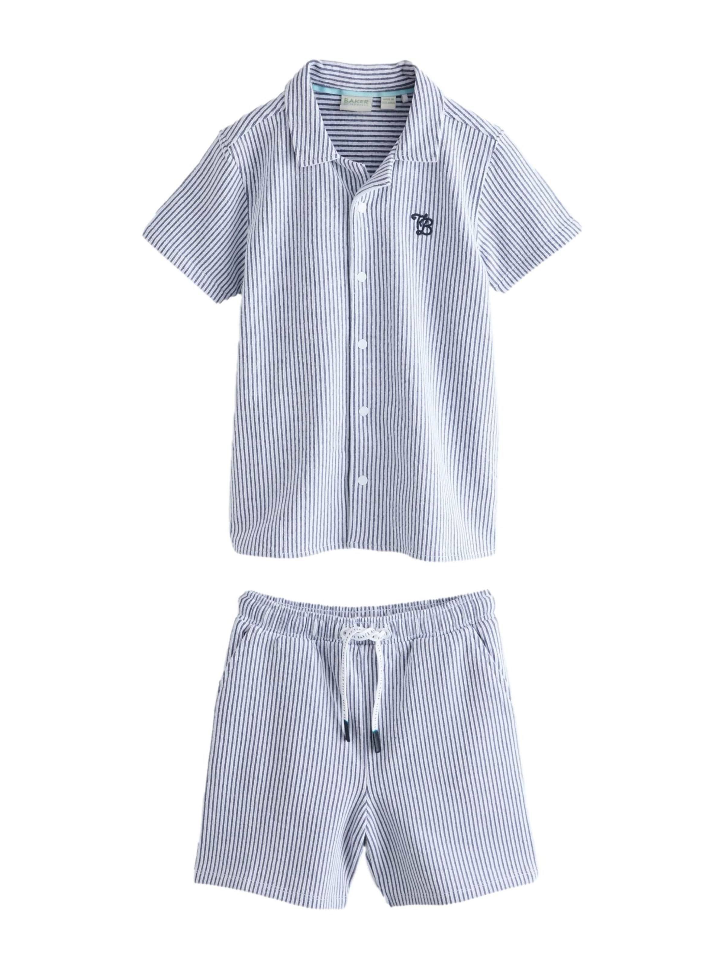 Set de la Baker by Ted Baker pe albastru: față