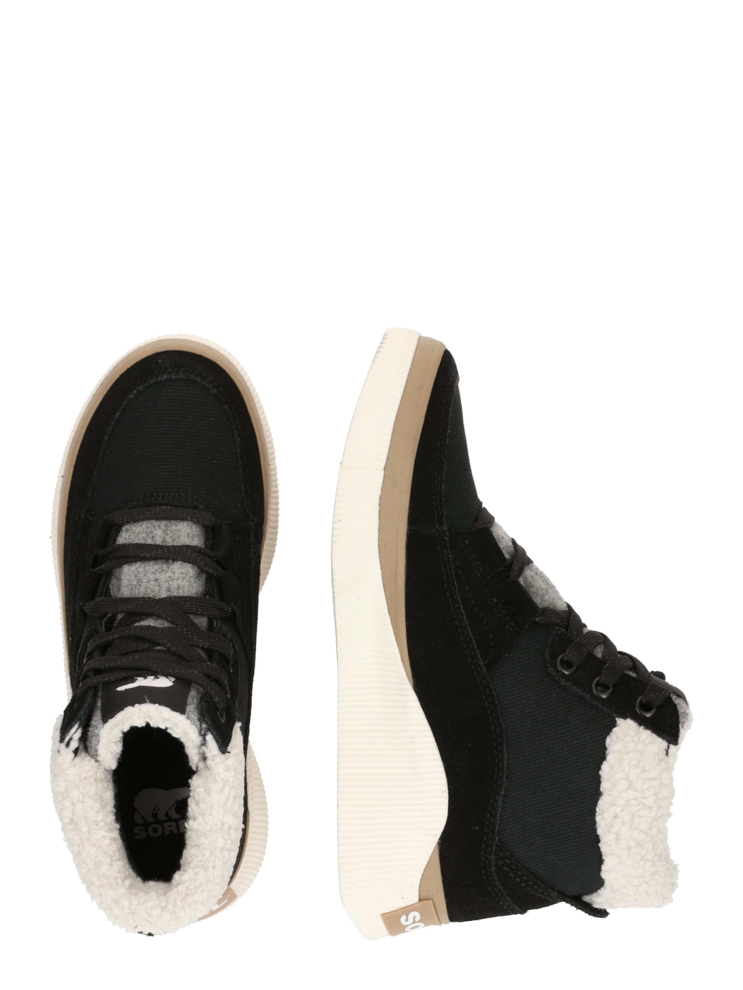 SOREL Ботинки на шнуровке 'Out N About IV' в Черный