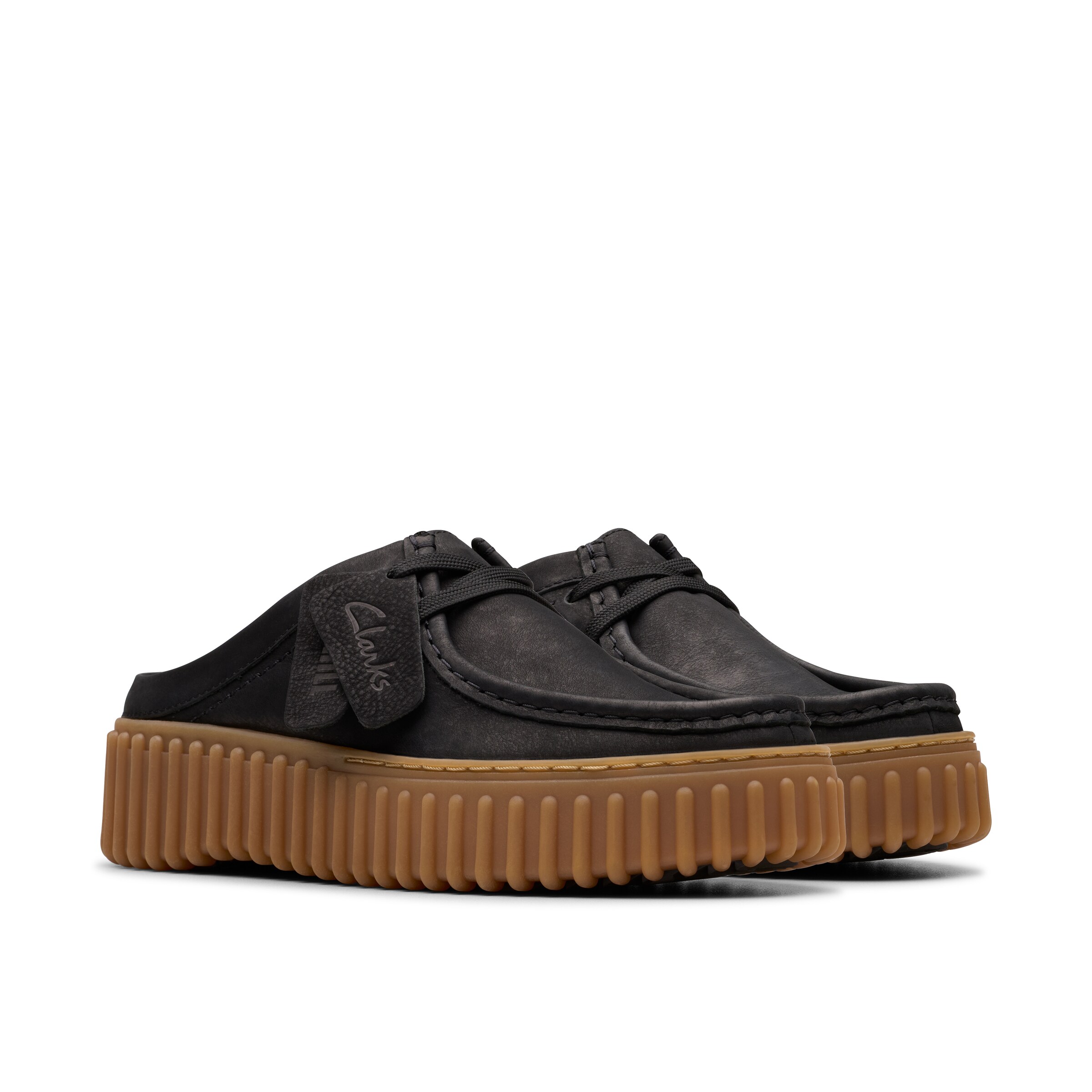 CLARKS Clogs 'Torhill' in Schwarz
