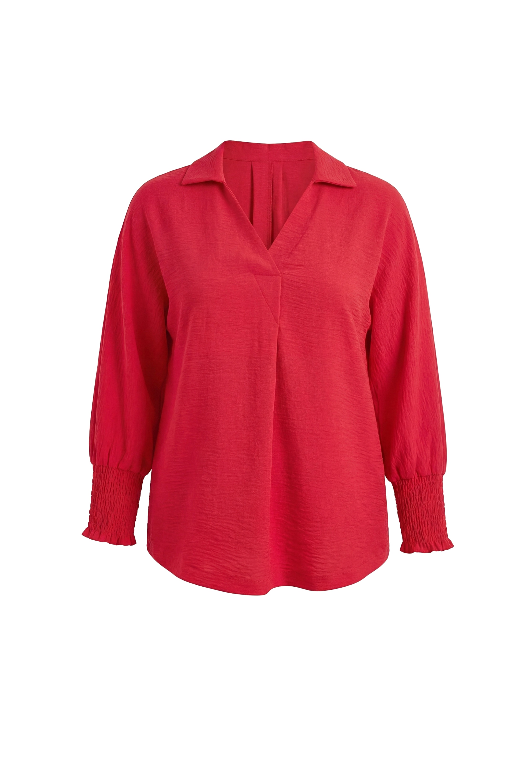 usha BLACK LABEL - Blusa en rojo: frente