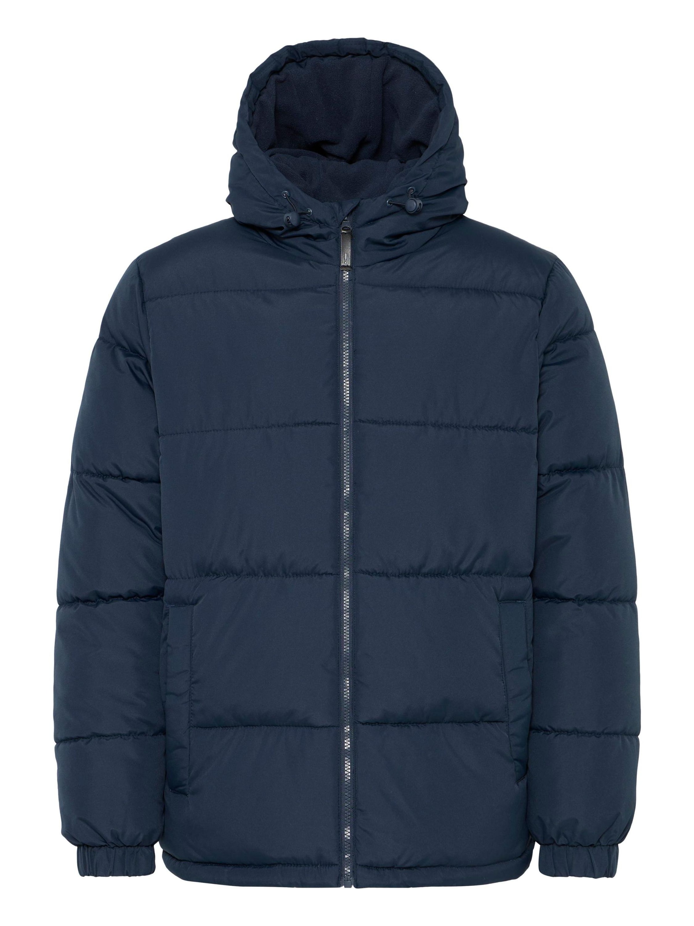 !Solid Winterjas ' SDMARLAN ' in Blauw: voorkant