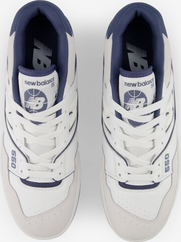 Baskets basses '550' new balance en blanc