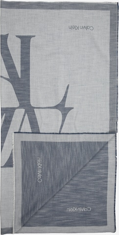 Calvin Klein Chusta w kolorze niebieski: przód