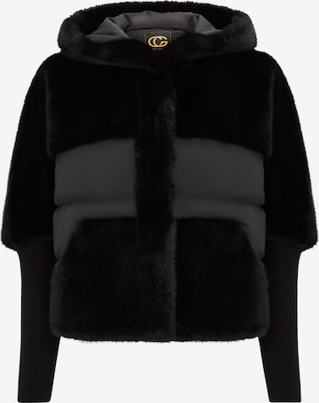 Veste mi-saison CESARE GASPARI en noir : devant