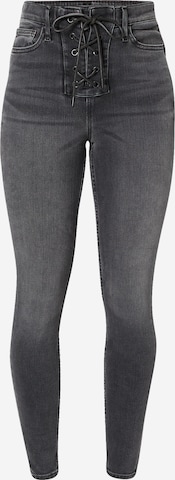 River Island Skinny Jeans 'ELISA' in Black: front