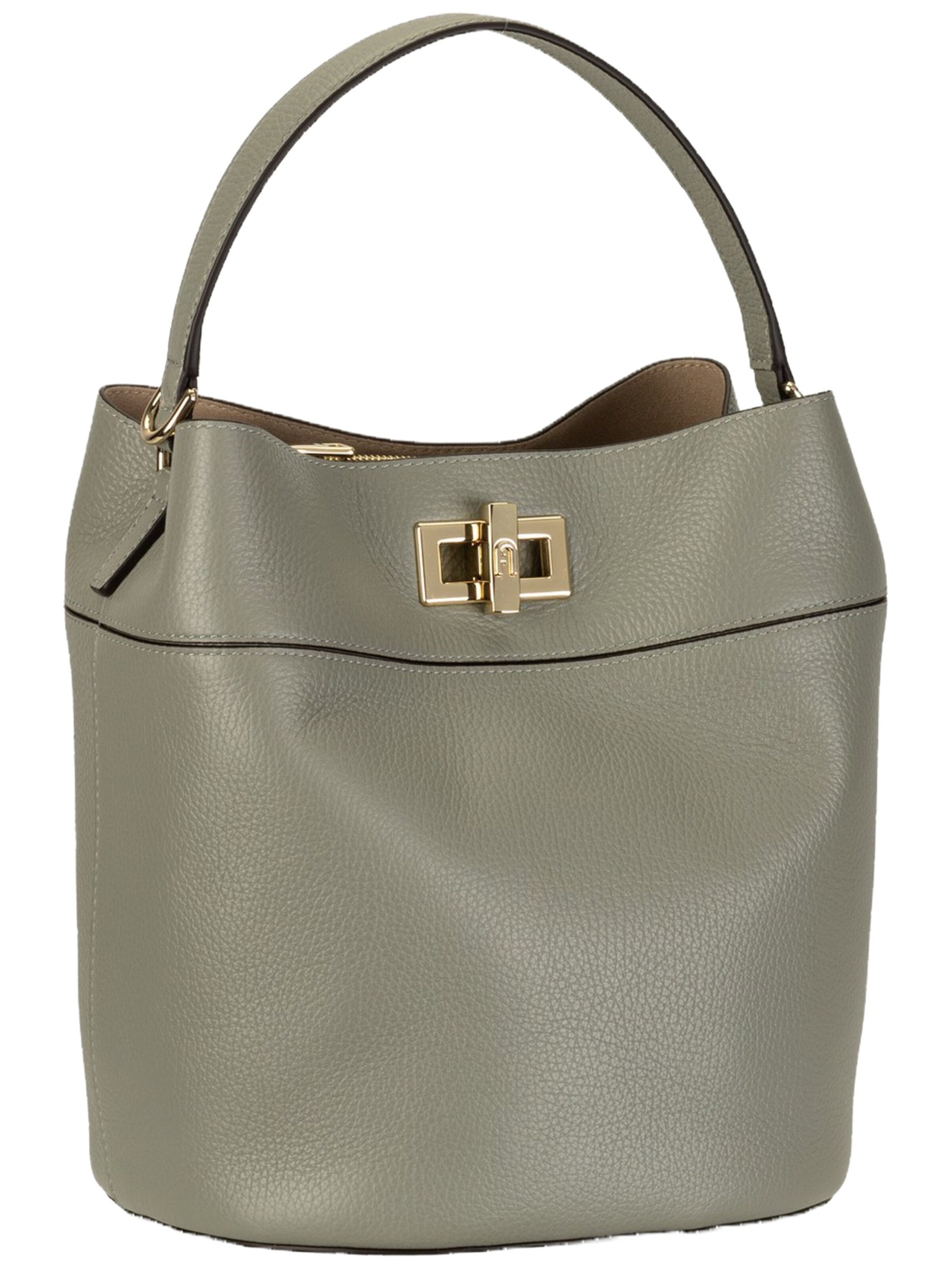 FURLA Handbag 'Amelia' in Green: front