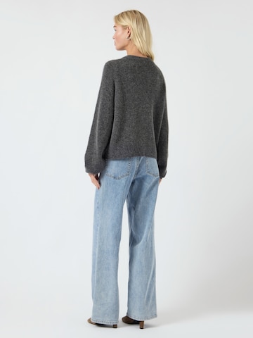 YAS Cardigan 'YASJOH' i grå
