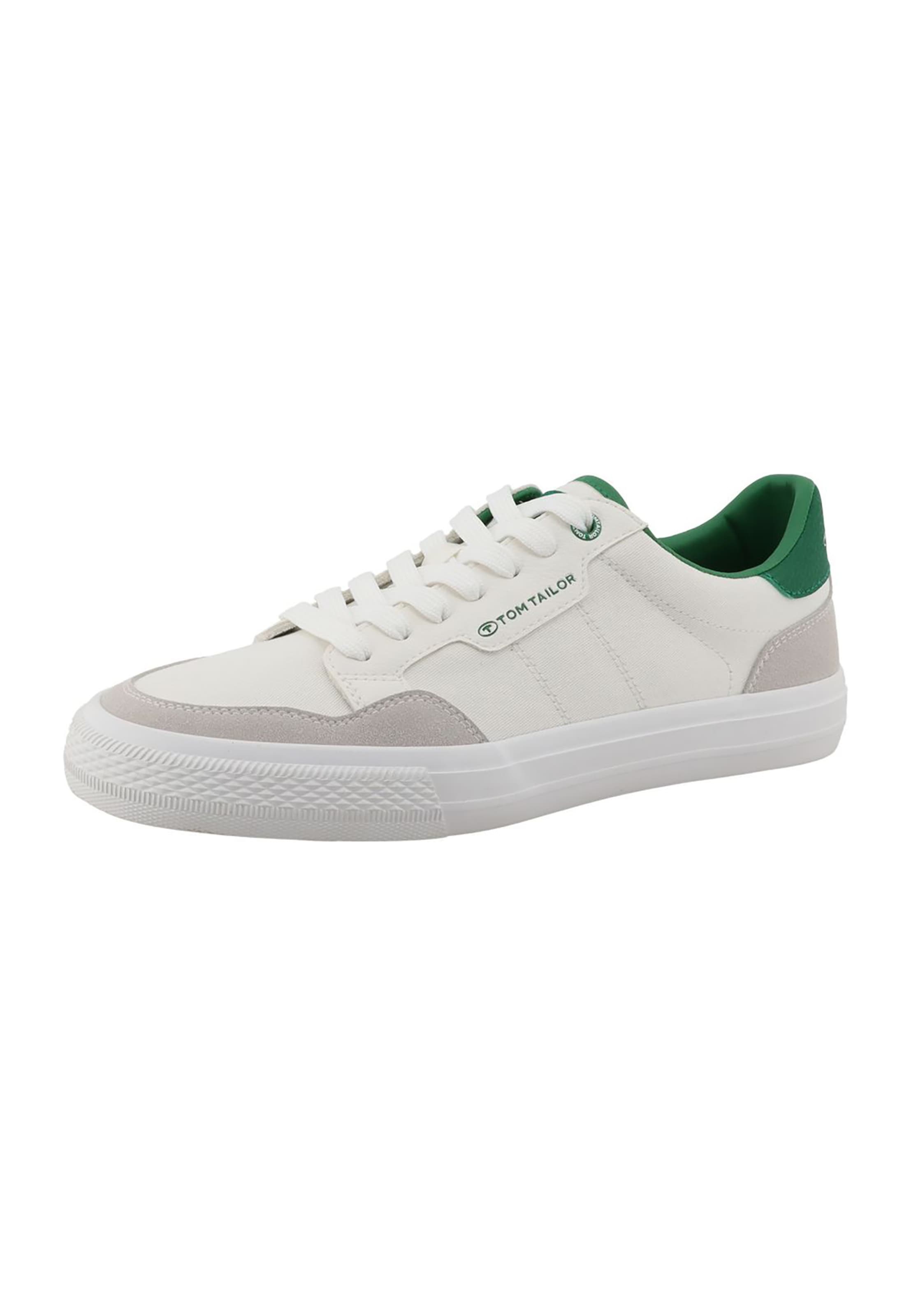 TOM TAILOR Sneakers laag in Wit: voorkant