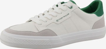 TOM TAILOR Tenisky – bílá: přední strana