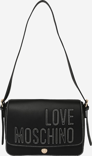Borsa a tracolla Love Moschino di colore nero / bianco, Visualizzazione prodotti