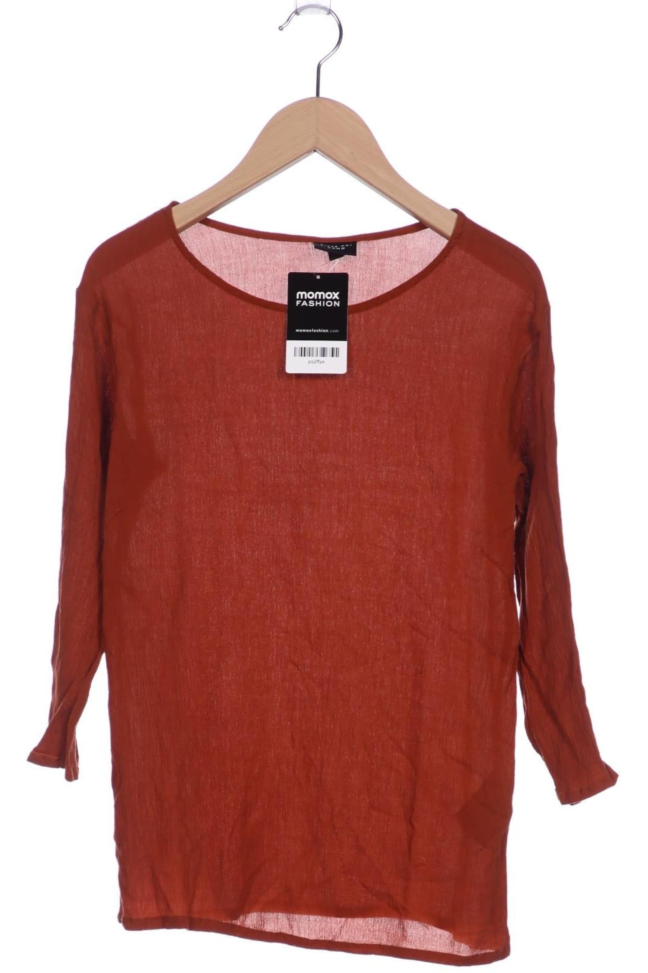 Bitte Kai Rand Langarmshirt XS in Braun: Vorderseite