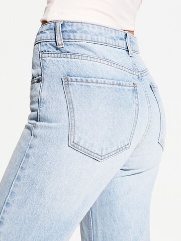 Bershka Wide leg Jeans i blå