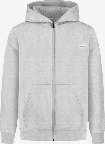 Smilodox Sweat jacket in Grey: front