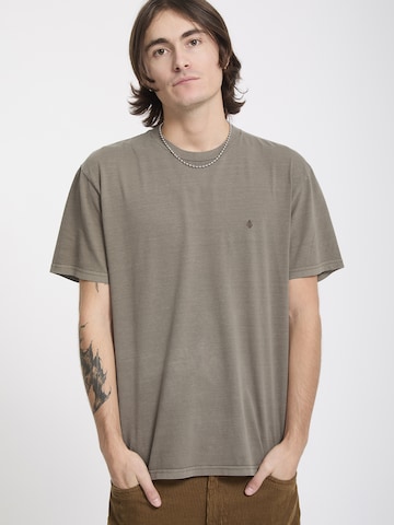 Volcom T-Shirt 'SOLID STONE' in Grau