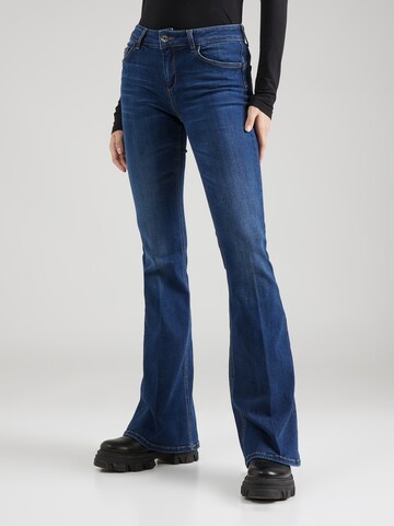 Liu Jo Flared Jeans 'PARFAIT BEAT.' in Blauw: voorkant