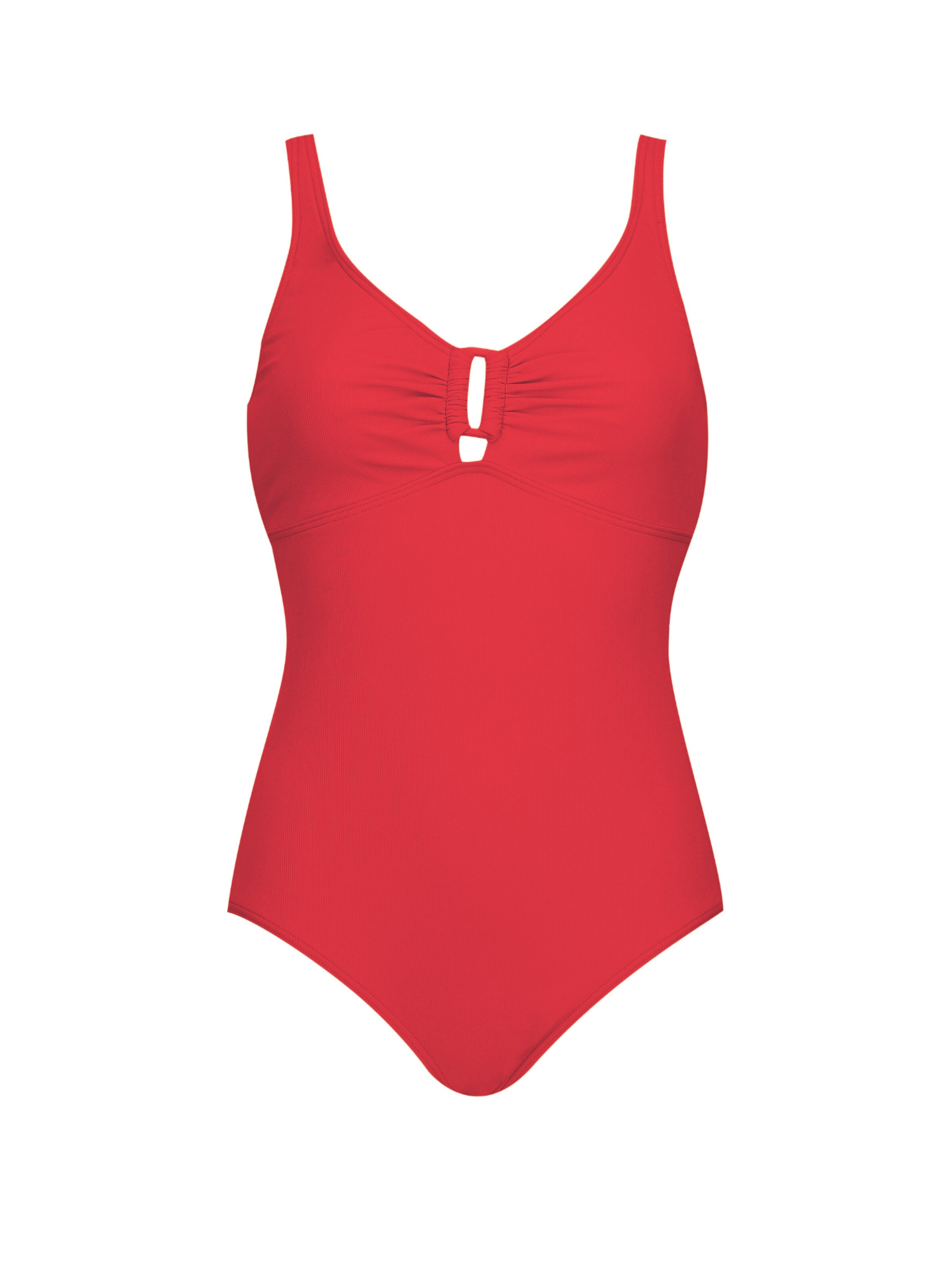 Invisible Maillot de bain VIVID en rouge : devant