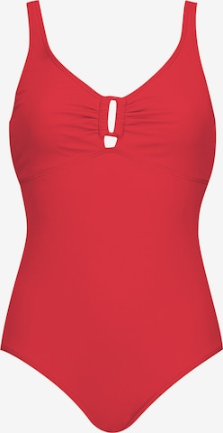 raudona VIVID Marškinėliai Maudymosi kostiumėlis: priekis
